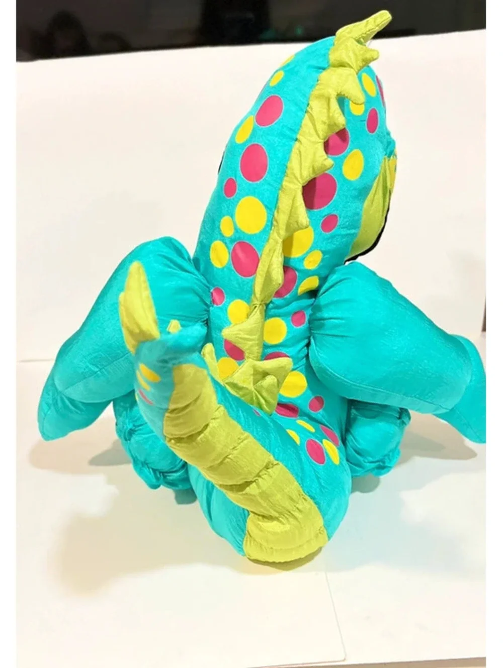 Publix Dinosaur Plush Mascot Publixaurus Green Nylon Pluffy Material 16 Inch